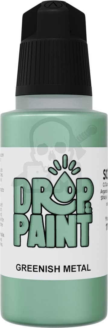 SDP-111 Scale75 Drop Paint Grønlig Metal