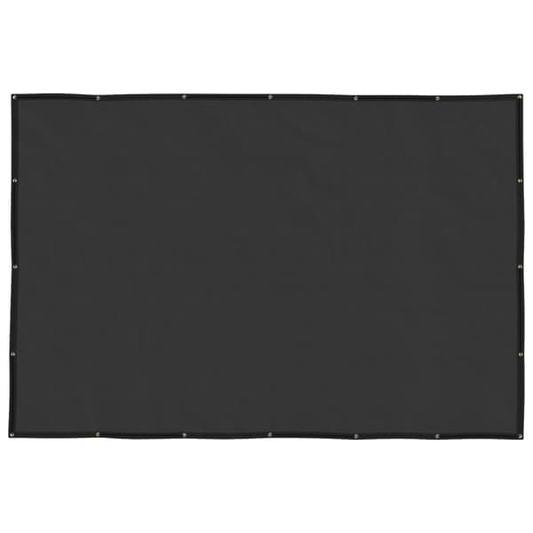 vidaXL transportnet, HDPE, 2 x 3 m, sort