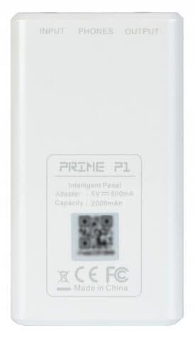 Mooer Prime P1 (Vit) - multieffekt och gränssnitt