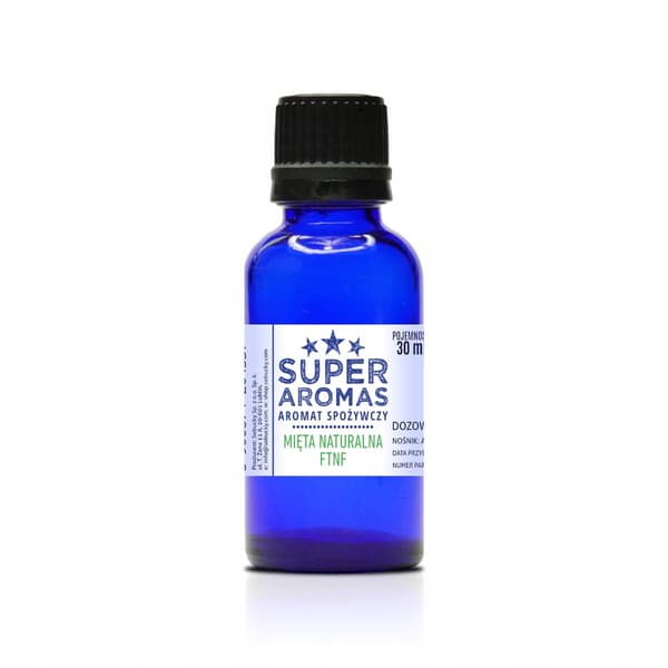 Superaromas Naturlig Mint Madsmag 30 ml