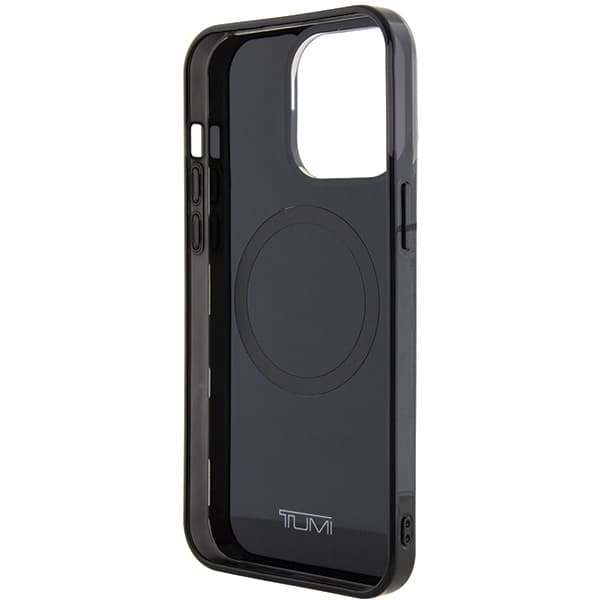 Tumi Camo Print MagSafe -kotelo iPhone 15 Pro Maxille, harmaa