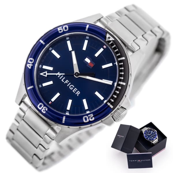Herrklocka TOMMY HILFIGER Logan 1792012 (zf106b)