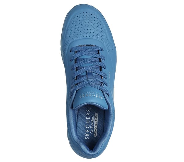 Skechers Uno Stand On Air herresko blå str. 41,5