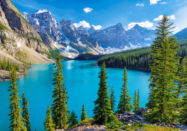 Pussel 500 bitar B-53810 Vår vid Moraine Lake, Kanada