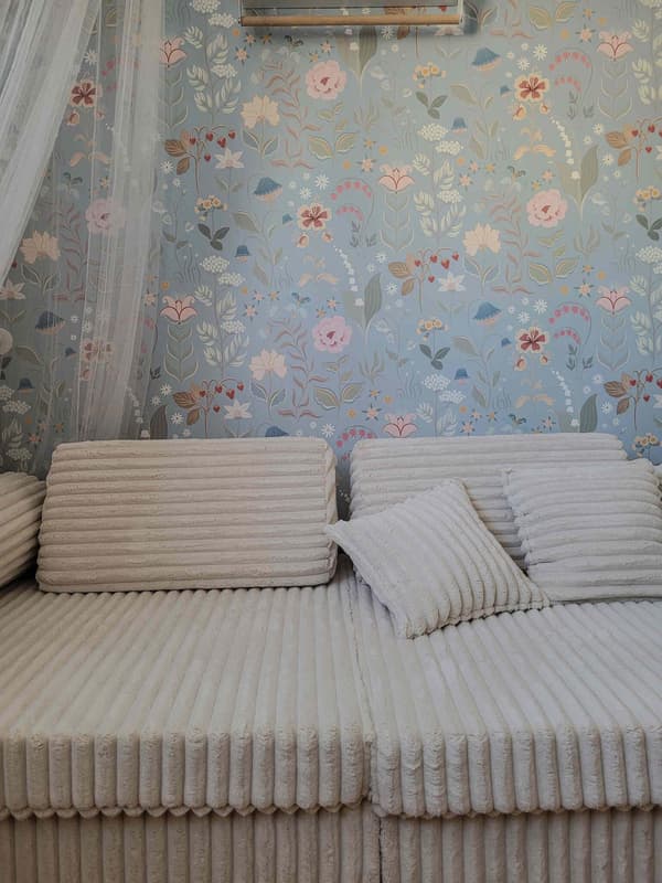 Stor rulle til Waffle Sofa, Beige