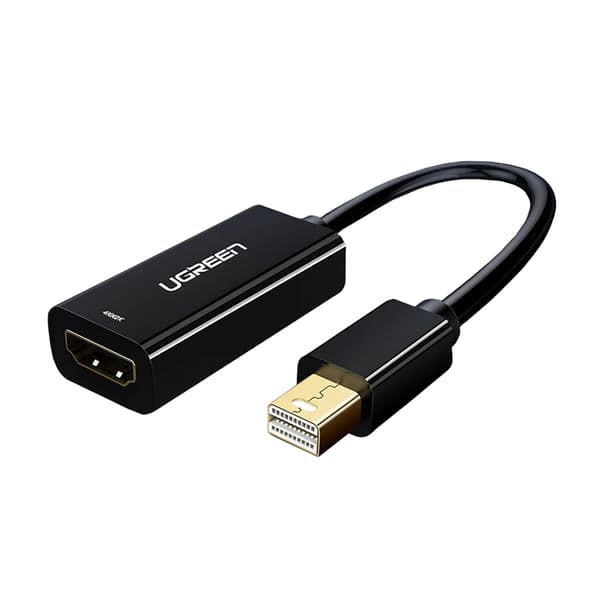 Mini DisplayPort til HDMI FHD 1080p adapter - sort