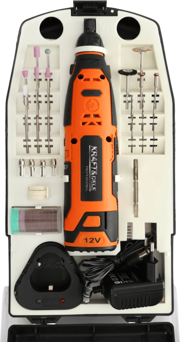 Mini-sliber 12V + tilbehør KD1669