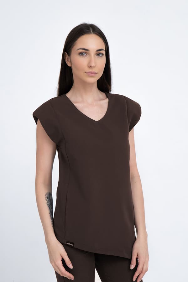 Raya dame medicinsk bluse RAYA SORT SWEATSHIRT XS