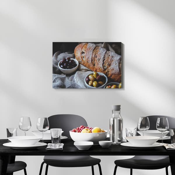 Canvastaulu Keittiö Leipä 120x60 cm