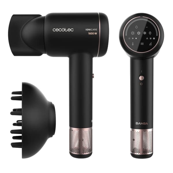 Cecotec Bamba IoniCare Rockstar Ion Touch 1600W Nano Ion hårtork