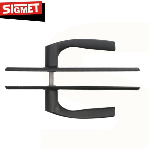 Portinkahva pitkä levy NATI 90mm musta INSERT
