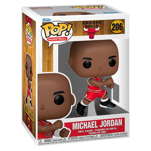Funko POP Chicago Bulls 260 Bulls Michael Jordan Samlarfigur