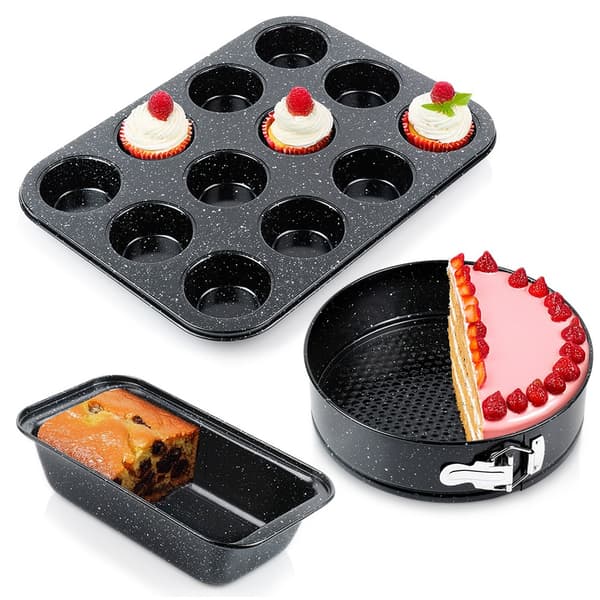 Bageforme sæt 3 stk. brødform muffinform og kageform