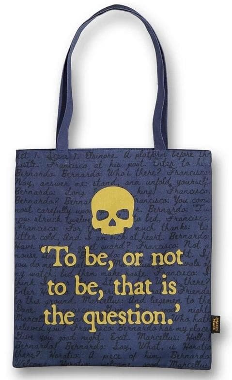Shakespeare Hamlet -puuvillakassi