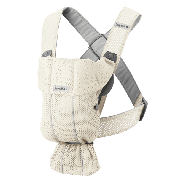 BABYBJÖRN Mini 3D Mesh - bæresele, creme