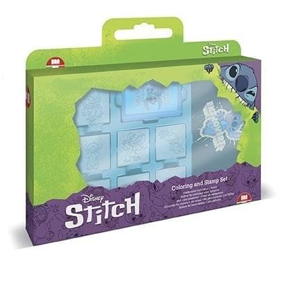 Stempler i en Stitch-kuffert