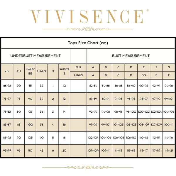 Vivisence 1056 svart 85e halvvadderad bh