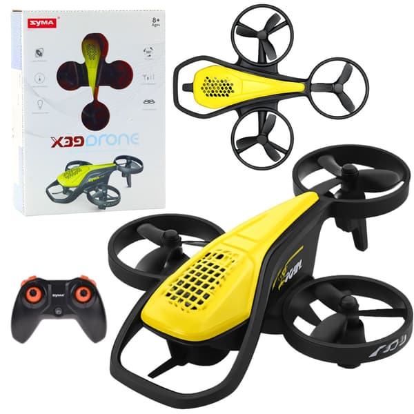 Mini RC Drone Syma X36 Fire-akset Akrobatik Gul