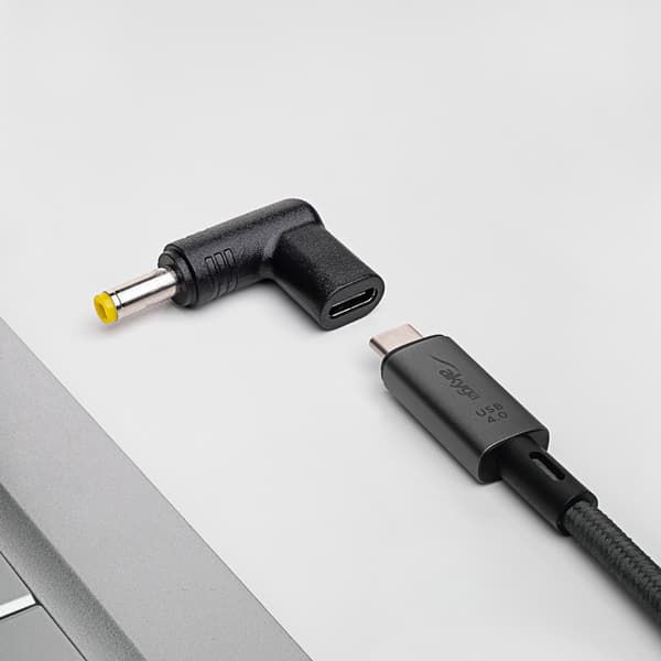 USB-C / 4,8x1,7 mm adapter til HP ASUS AK-ND-C03 Power Delivery 100W bærbar computer