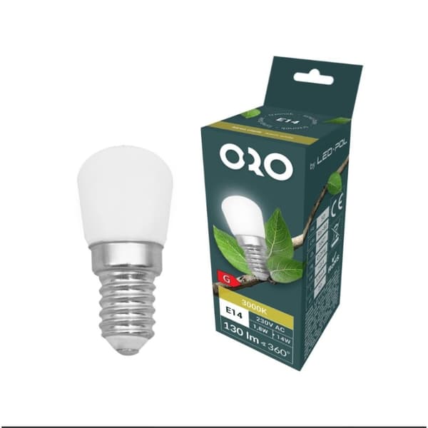 Glödlampa ORO-E14-T20-1.8W-CW