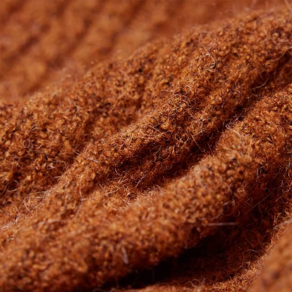 Stickad barnkofta, konjak, 128