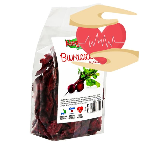Alegia - rödbetschips 60g