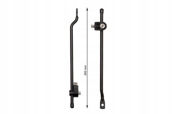 Crosso Bagstativ Sort - 250mm