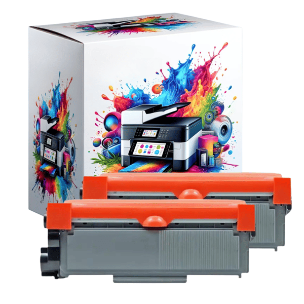 2x toner til Brother GP-B2220 x2 GP