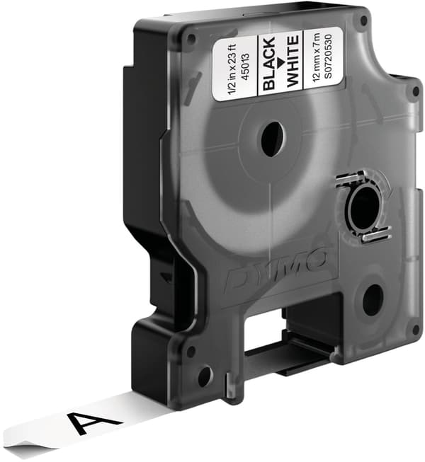 Dymo D1 original etiketbånd 12 mm x 7 m