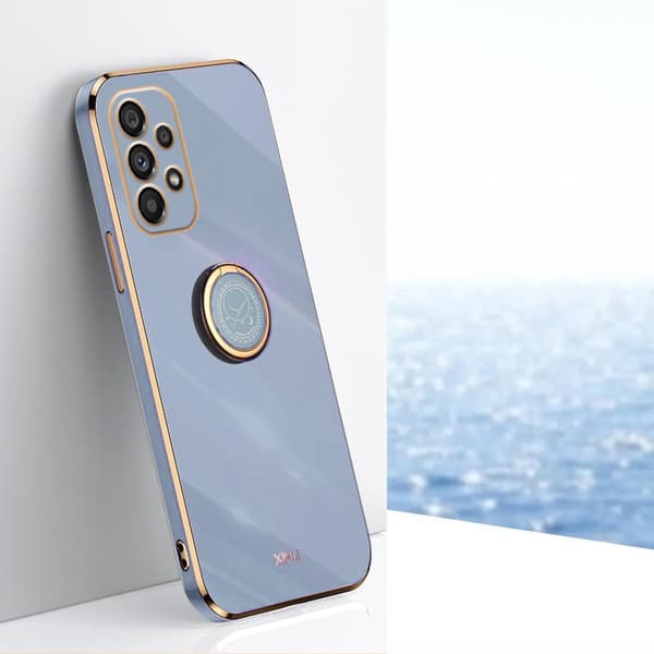 Skal till Samsung Galaxy A53 5G, Electro Ring, blå