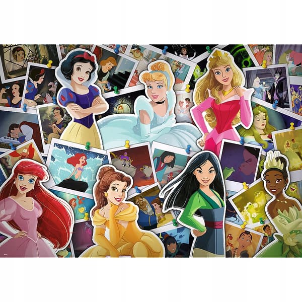 Disney Prinsessor puslespil 1000 brikker