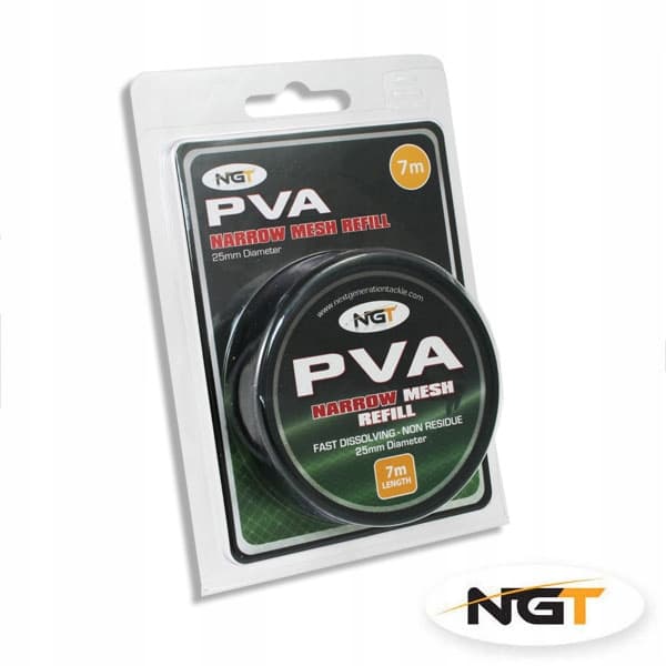 NGT Tunnel Refill PVA 25mm 7m mesh