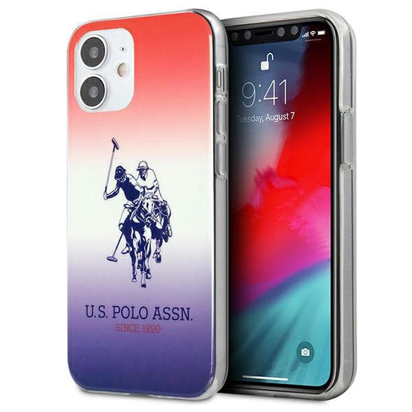 US Polo Gradient Collection -kotelo iPhone 12 minille, Gradient