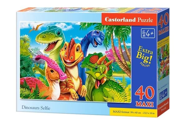 Pulmapeli 40 Dinosaurukset Selfie CASTOR