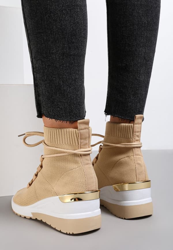 Dame High Top Sportssko Sendi Khaki 39