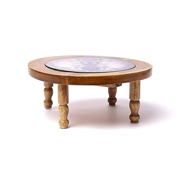 PX6375 Træ sidebord Månegudinde 1450g