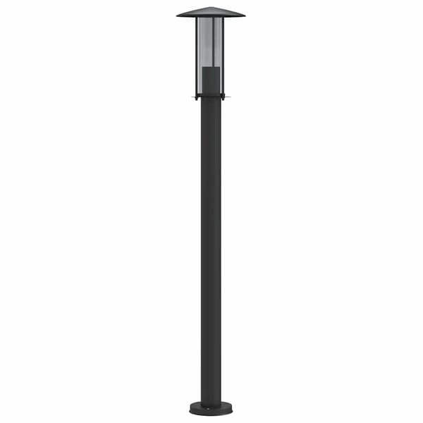 vidaXL havelamper, 3 stk., sort, 100 cm, stål