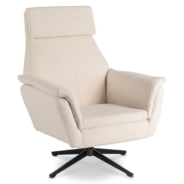 TERRY Drejestol til stuen, Beige, Moderne