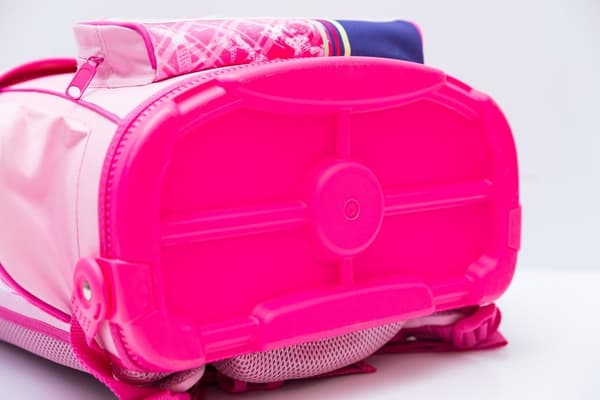 14L rosa styv ryggsäck med ryggsäckar