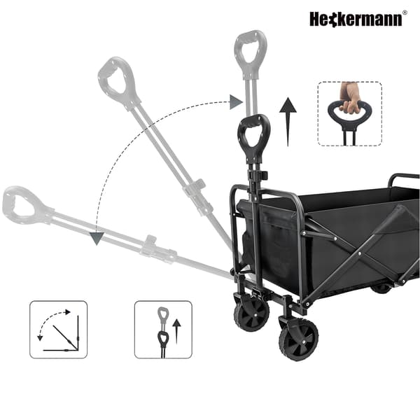 Heckermann LY03-B foldbar rejseklapvogn