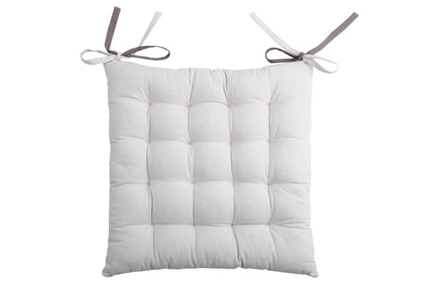 DUO stolskudde 40x40 silvergrå