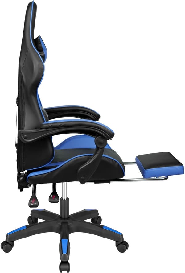 Kruger & Matz GX-150 Sort/Blå Gamingstol