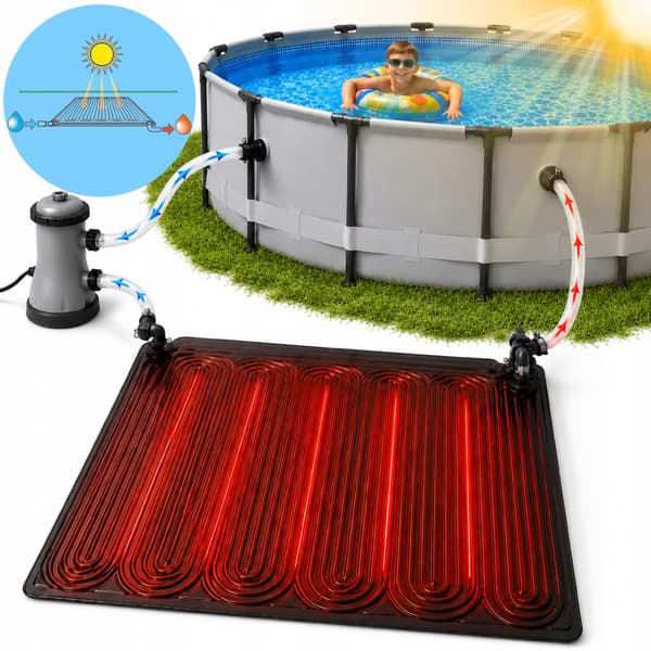Solmåtte til pool Solvarmepanel Poolvarmerkollektor