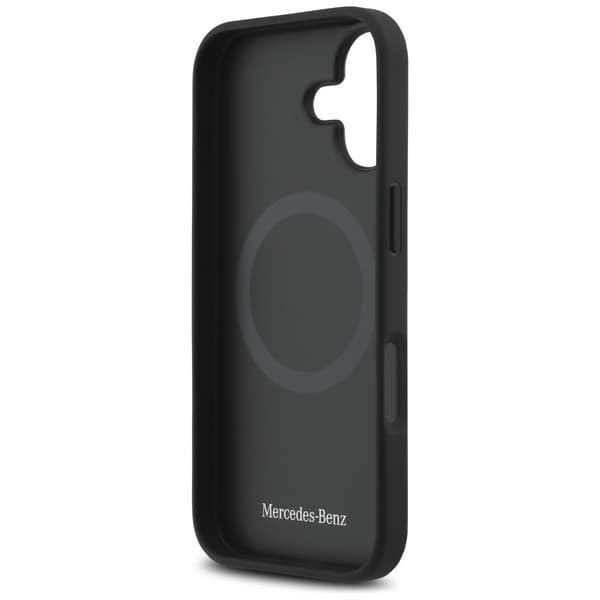 Mercedes The Move MagSafe-etui i læder til iPhone 17, sort