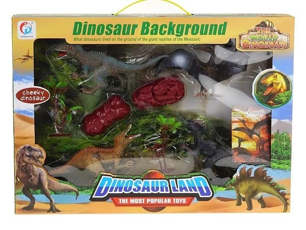 Dinosaurusten setti, 4 kpl