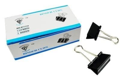 Papirclips 32 mm 12 stk.
