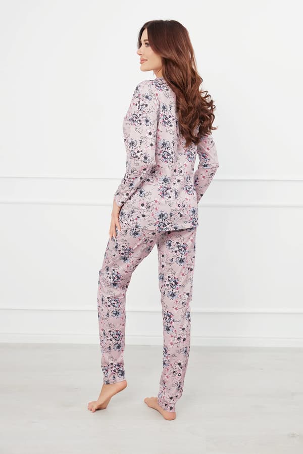 Toliana dampyjamas långärmad, långbyxor M