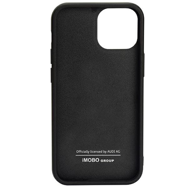 Audi Carbon Fiber Stripe Cover til iPhone 13 Pro Max, Sort