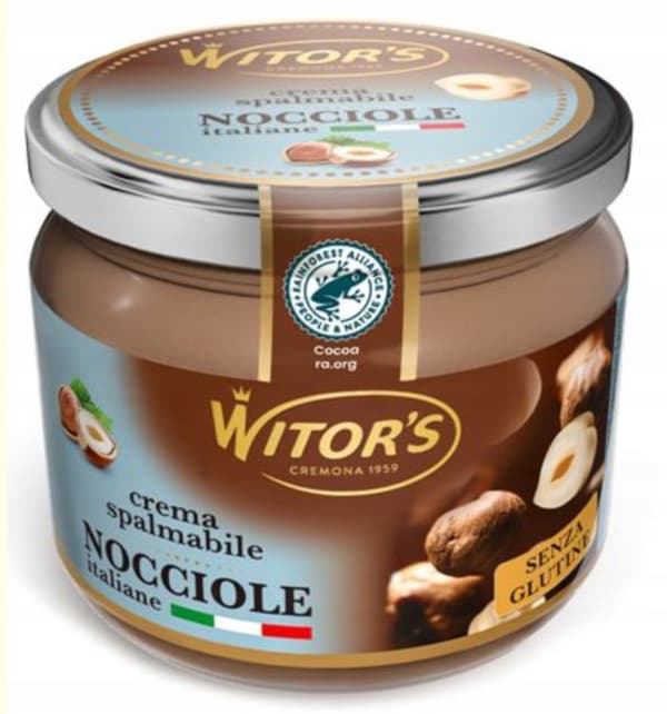 Witors Nötkräm 200g Italiensk Nocciole