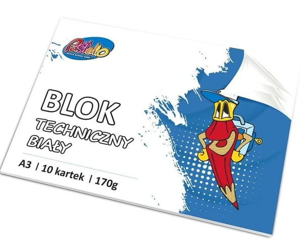 Teknisk blok A3 170g 10 ark